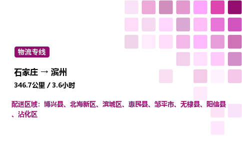 石家莊到濱州專線直達-石家莊至濱州貨運公司-專業(yè)物流運輸專線